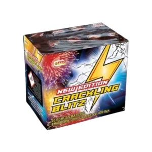 Crackling Blitz NEW - ein Batterienfeuerwerk von Pyro Austria