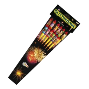Glitterdome - ein Raketensortiment von Pyro Austria