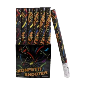 Konfetti Shooter 50cm mit Luftdruck - Tischfeuerwerk von Pyro Austria