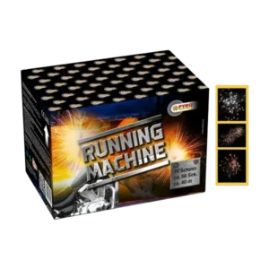 Running Maschine - ein Batterienfeuerwerk von Pyro Austria