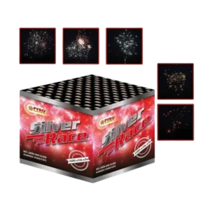 Silver Race - ein Batterienfeuerwerk von Pyro Austria