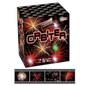 Super Orbiter - ein Batterienfeuerwerk von Pyro Austria